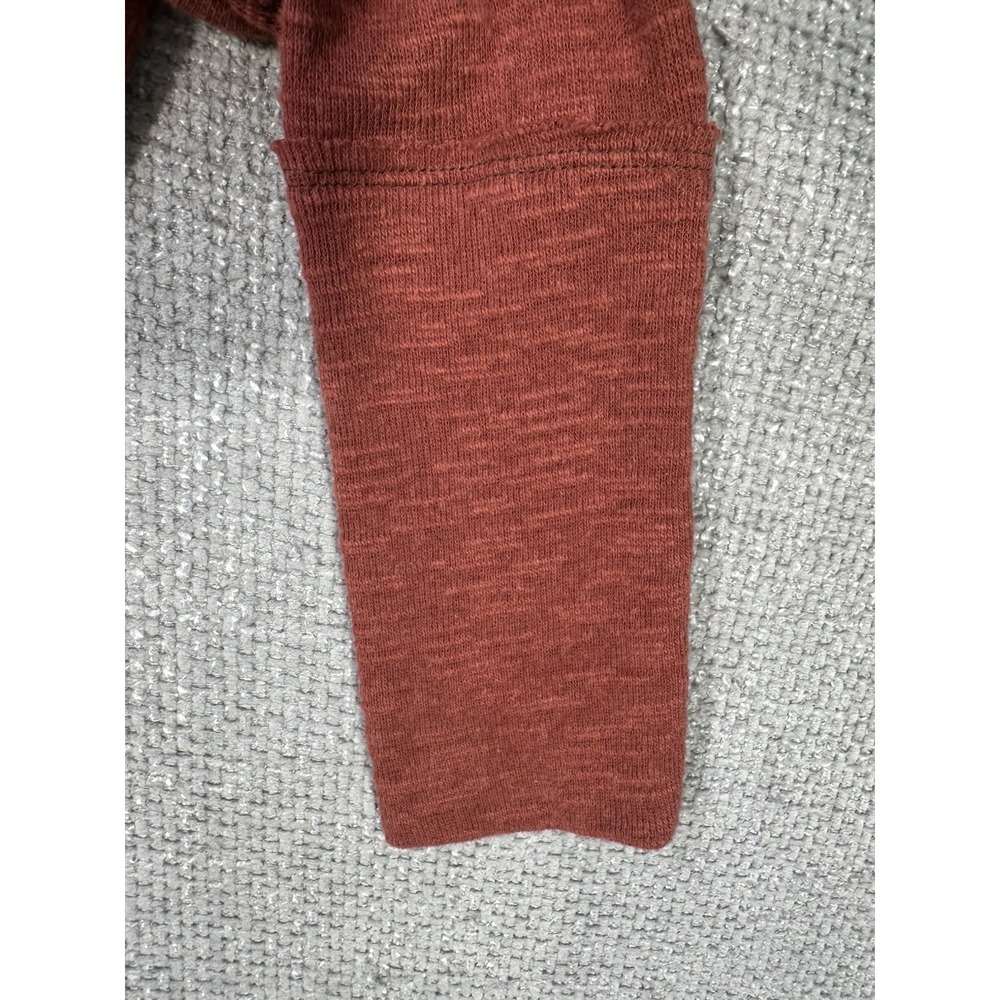 Free People We The‎ Free Top Womens Small Rust Split Back Cowl Neck Boho - Picture 8 of 11
